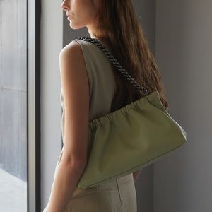 SAMOONDOH Plea Bag Medium - Mint